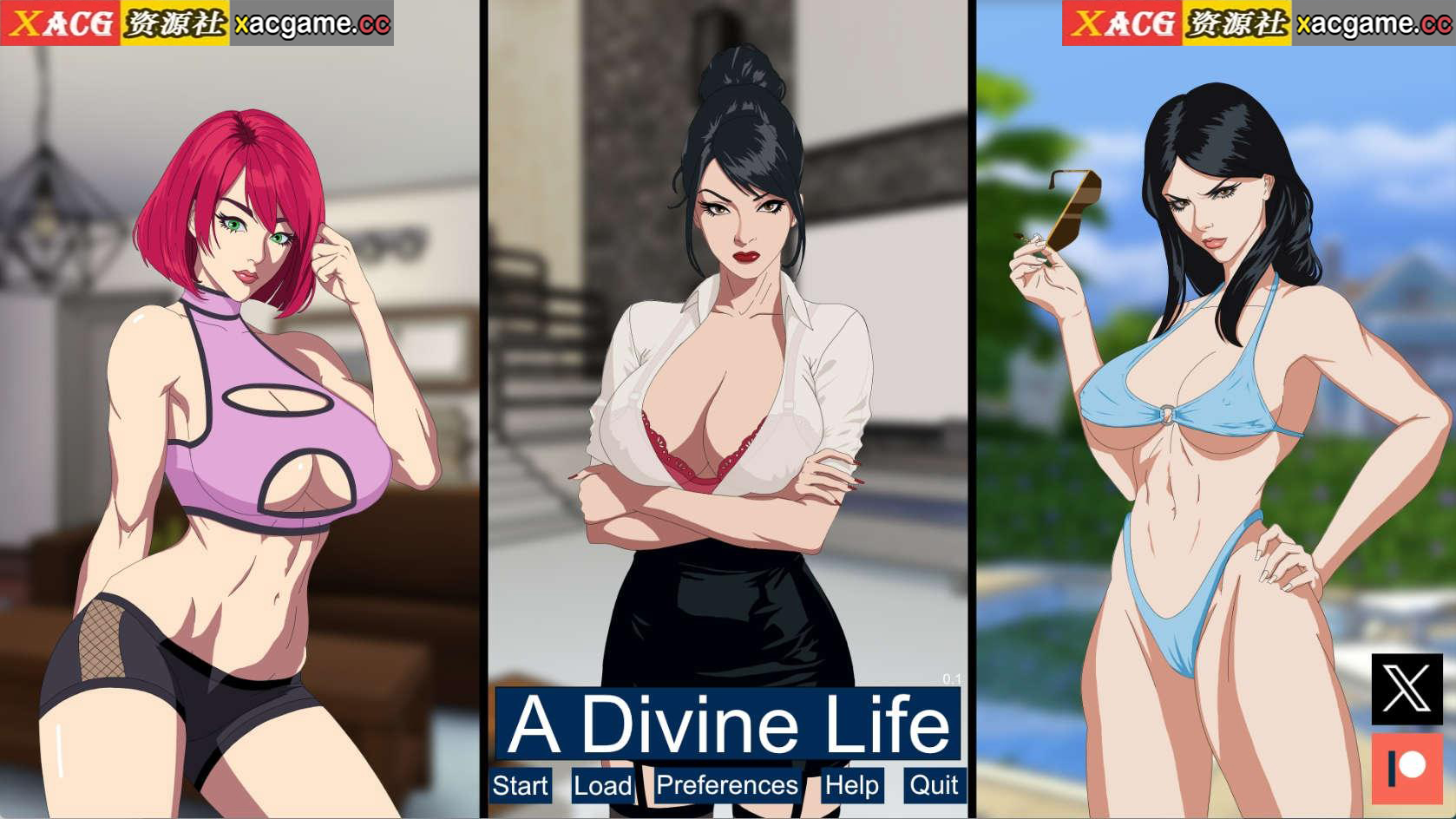 【PC+安卓+IOS/日系SLG】神圣的生活 A Divine Life [v0.2]【508M】