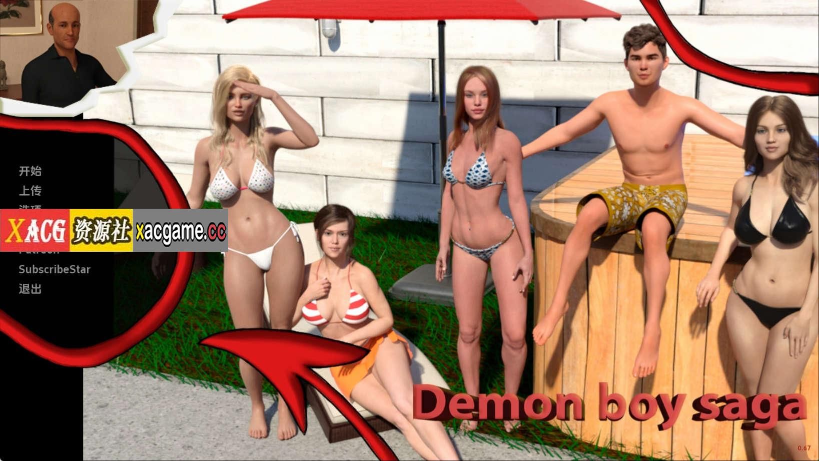 【PC+安卓+IOS/欧美SLG】恶魔男孩传奇0.67汉化版【3.65G/更新/汉化/动态】