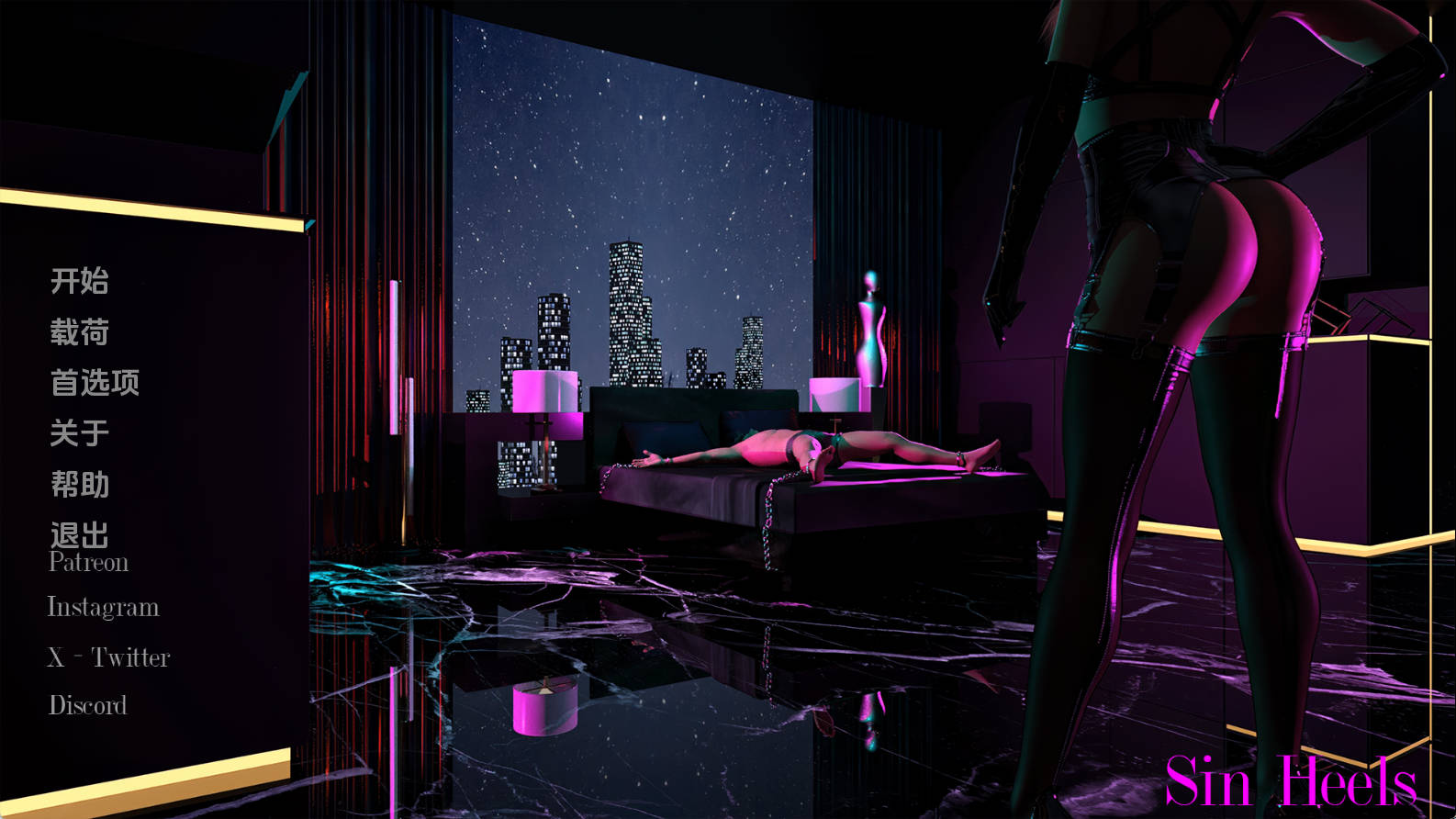 【PC+安卓+IOS/欧美SLG】罪孽高跟鞋1.1.0汉化版【3.31G/更新/汉化/动态】