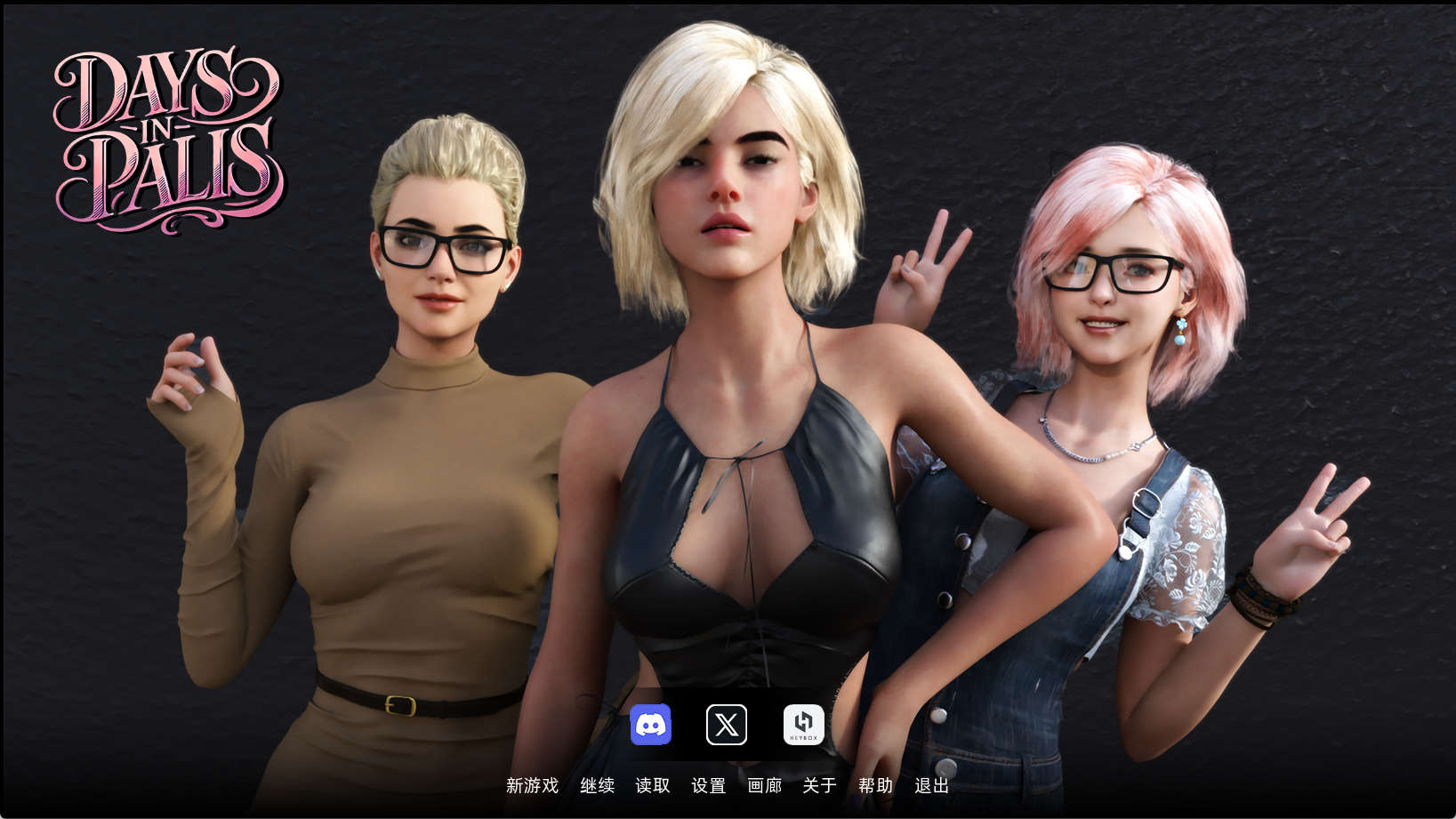 【PC+安卓+IOS/欧美SLG】在帕里斯的日子v0.1汉化版【1.91G/更新/汉化/动态】