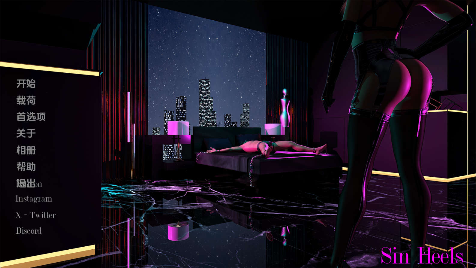 【PC+安卓+IOS/欧美SLG】罪孽高跟鞋Ep.2P1.1.3汉化版【2.25G/汉化/动态/更新】