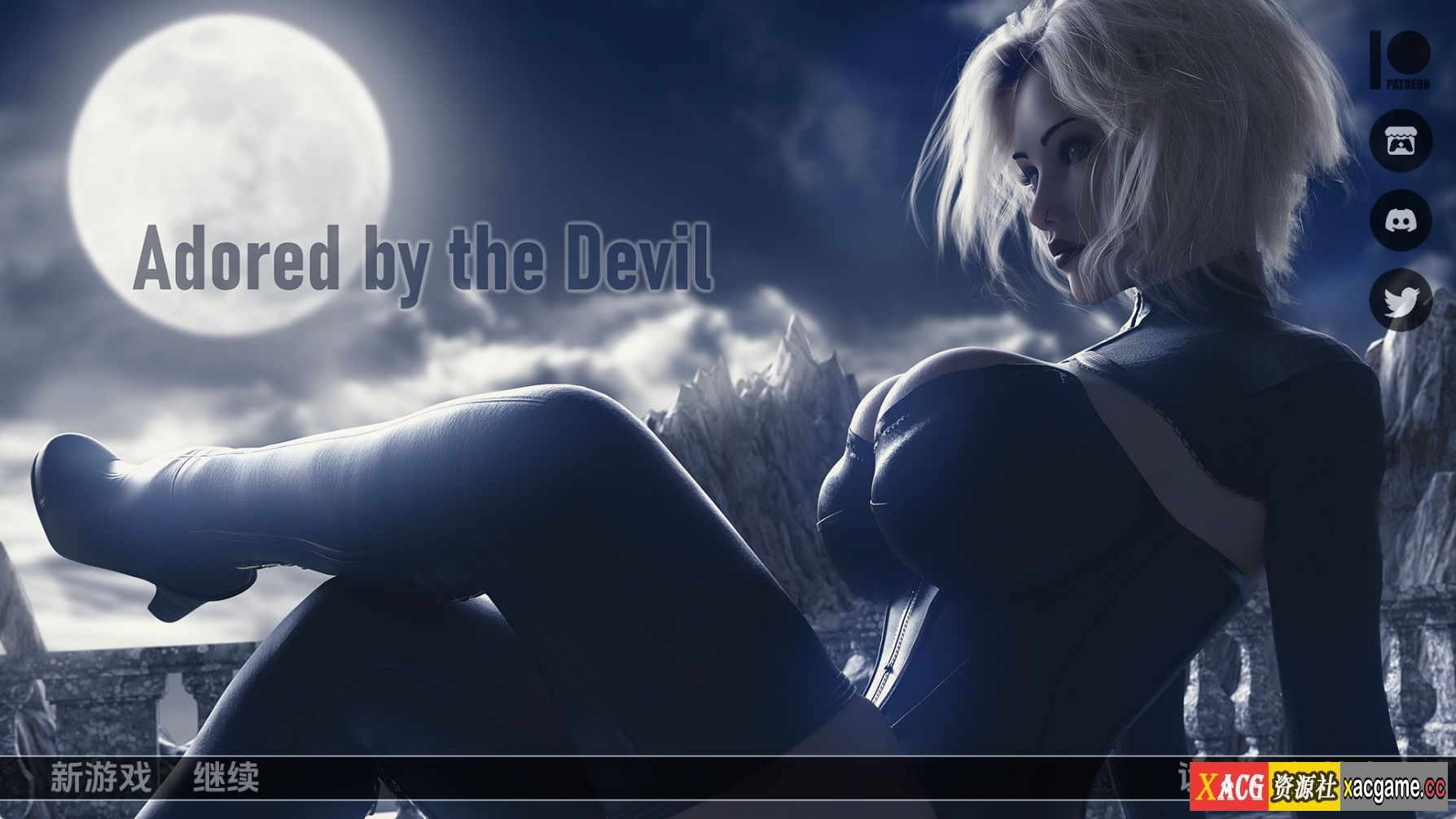 【PC+安卓+IOS/欧美SLG】守护 被恶魔崇拜 Adored by the Devil [v0.6]【汉化/3D/3.73G】