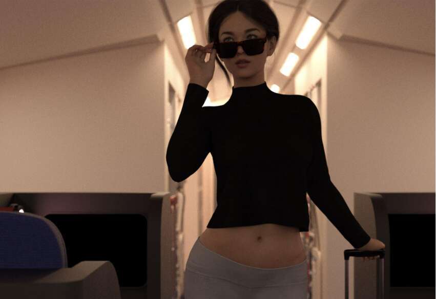 【3D漫画/全彩/无修】欲望飞行（LustFlight）第二季01+第一季BE结局X2【251M】