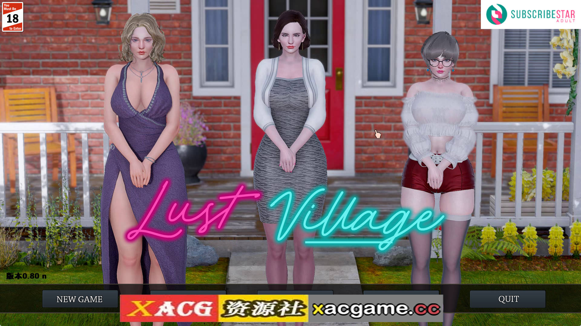 【PC+安卓+IOS/欧美SLG】欲望小镇0.80汉化版【4.89G/汉化/动态/更新】