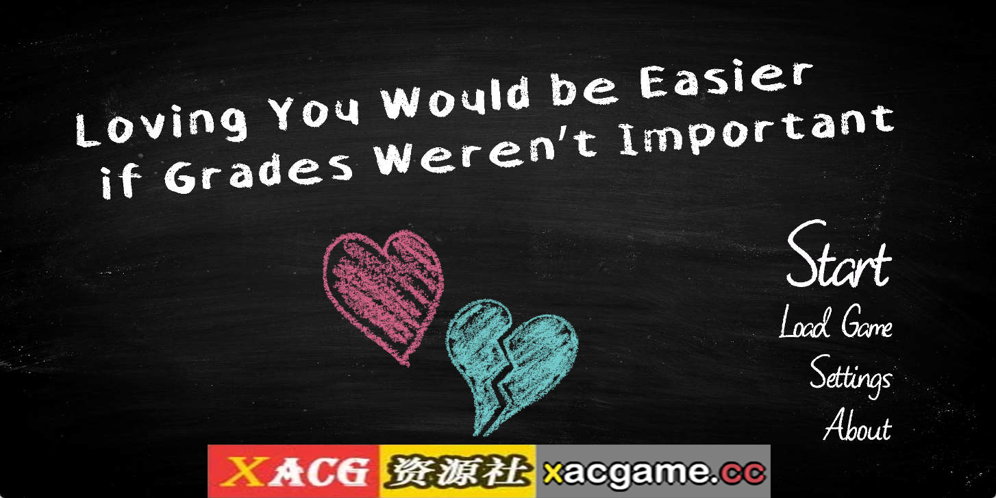 【PC+安卓+IOS/欧美SLG】如果成绩不重要，爱你会更容易1.0完结 AI版【1.22G/更新/汉化/完结】