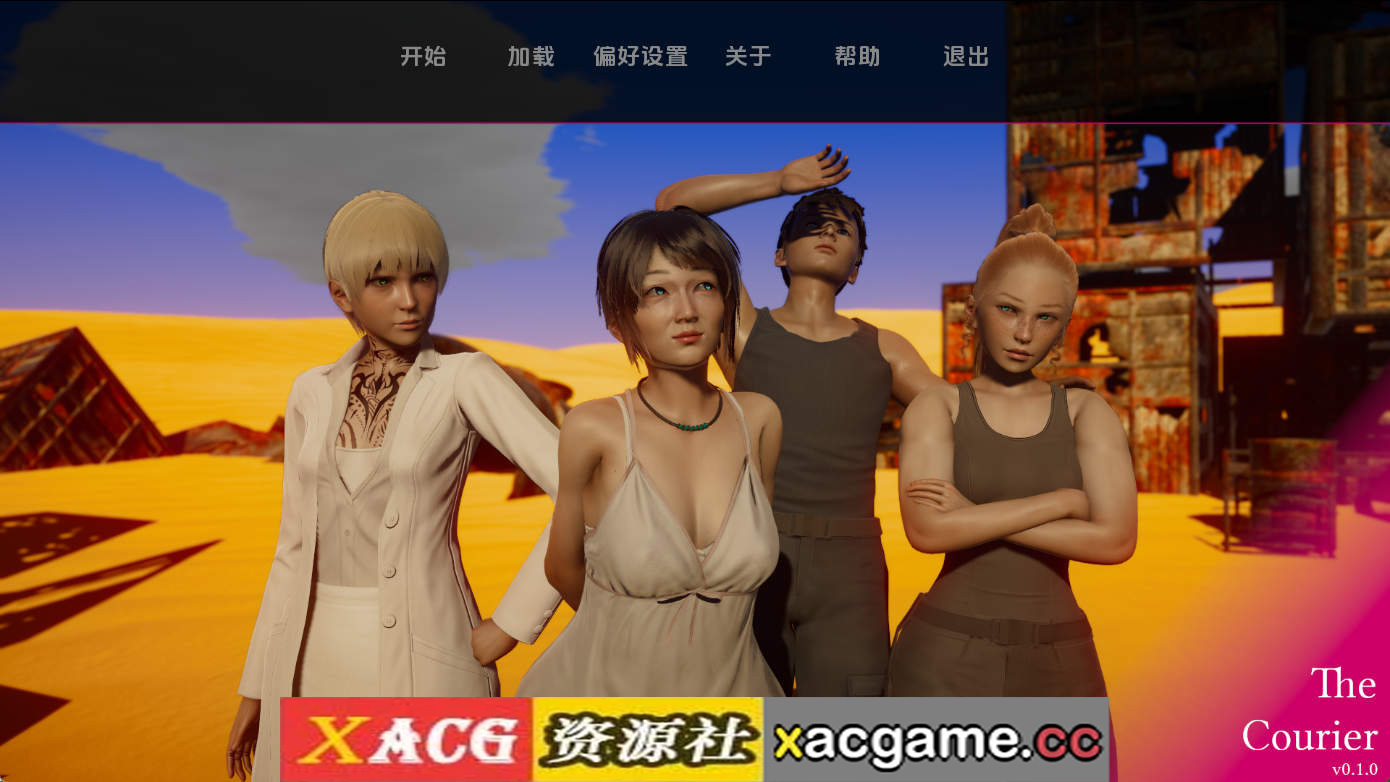 【PC/欧美SLG】信使Ch.1v0.1.0 AI版【3.83G/汉化/动态/更新】