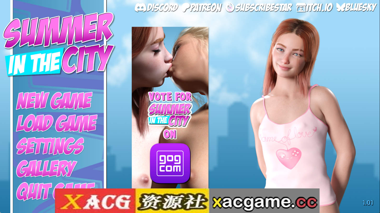 【PC+安卓+IOS/欧美SLG】城市的夏天S1v1.01 AI版【6.86G/汉化/动态/更新】